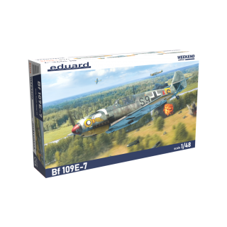Eduard Plastic Kits: Bf 109E-7, Weekend edition in 1:48
