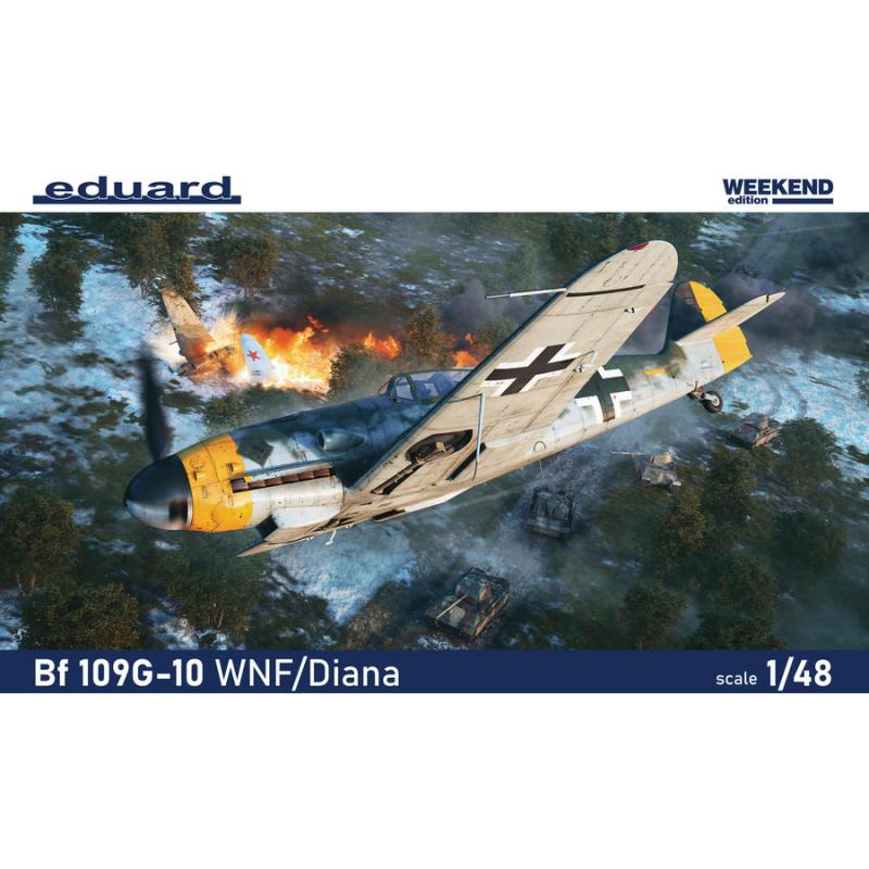 Eduard Plastic Kits: Bf 109G-10 WNF/Diana Weekend edition in 1:48
