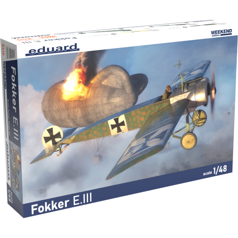 Eduard Plastic Kits: Fokker E.III 1/48 Weekend Edition in 1:48