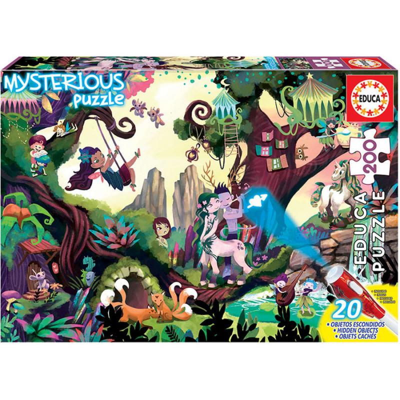 Educa Puzzle 200 τεμ. Mysterious Puzzle Magical Forest