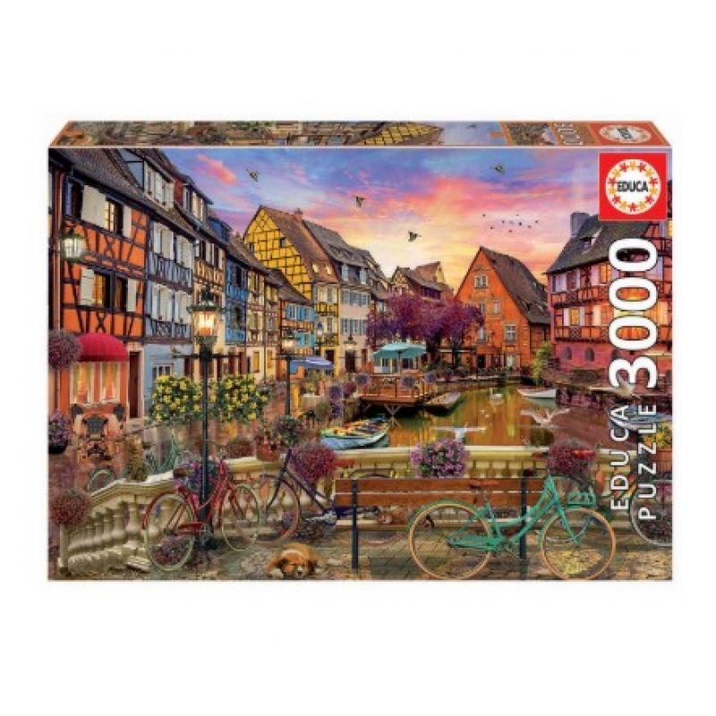 Educa Puzzle Colmar, France 3000 τεμ.