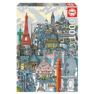 Educa Puzzle 1000 τεμ. Paris, Carlo Stanga