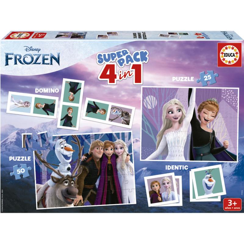 Educa Puzzle Super Pack 4in1 - Disney Frozen