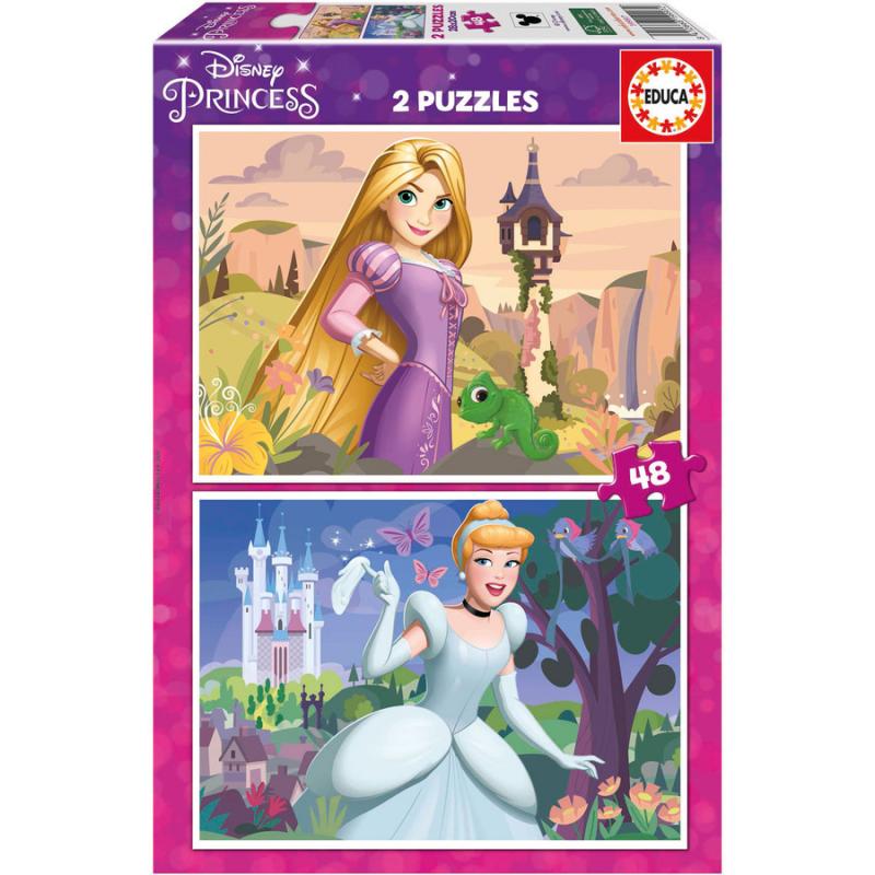 Educa Puzzle 2 x 48 τεμ. - Disney Princess