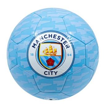 Manchester City FC Football Flag All Over - Size 5 (124615)