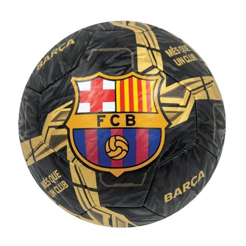 FC Barcelona Ball Lightning Black/Gold - Size 5