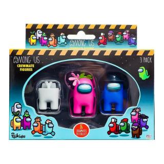 P.M.I. Among us Crewmate Figures 4 cm - 3 Pack (Διάφορα Σχέδια)