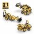 Creative Builder Wheeled Loader Machinery Set 3 in 1