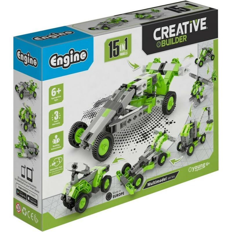 Creative Builder - 15 Models Multimodel Set - Engino