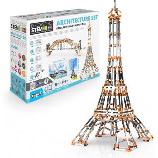 Engino STEM Architecture Set: Eiffel Tower and Sydney Bridge