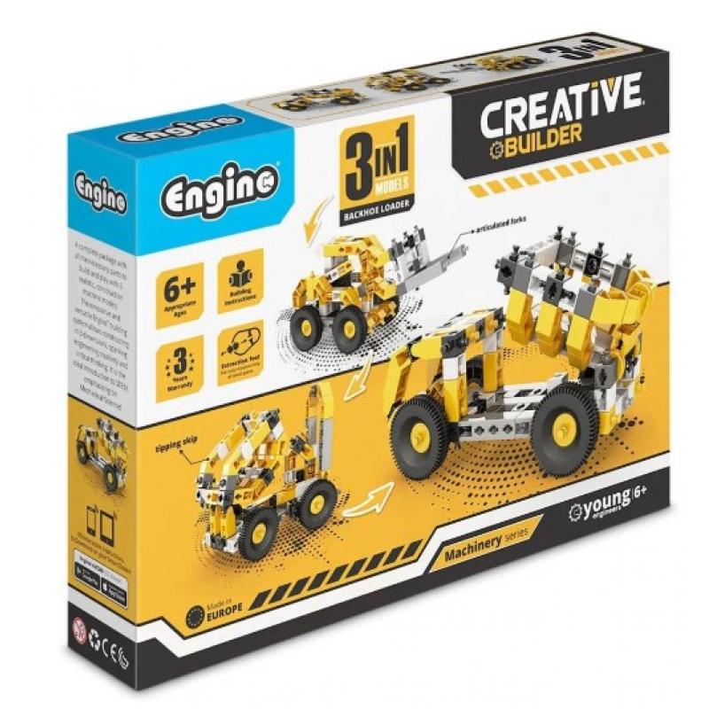 Engino: Creative Builder Tipper Truck Machinery Set