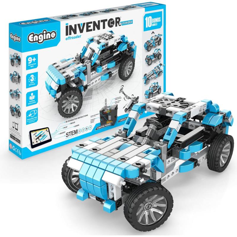 Inventor Motorized Offroader with 10 bonus Models - Engino