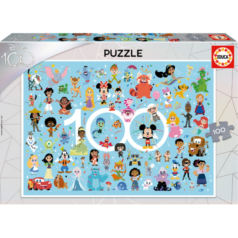 Educa Puzzle 100 τεμ. - Disney 100 Years