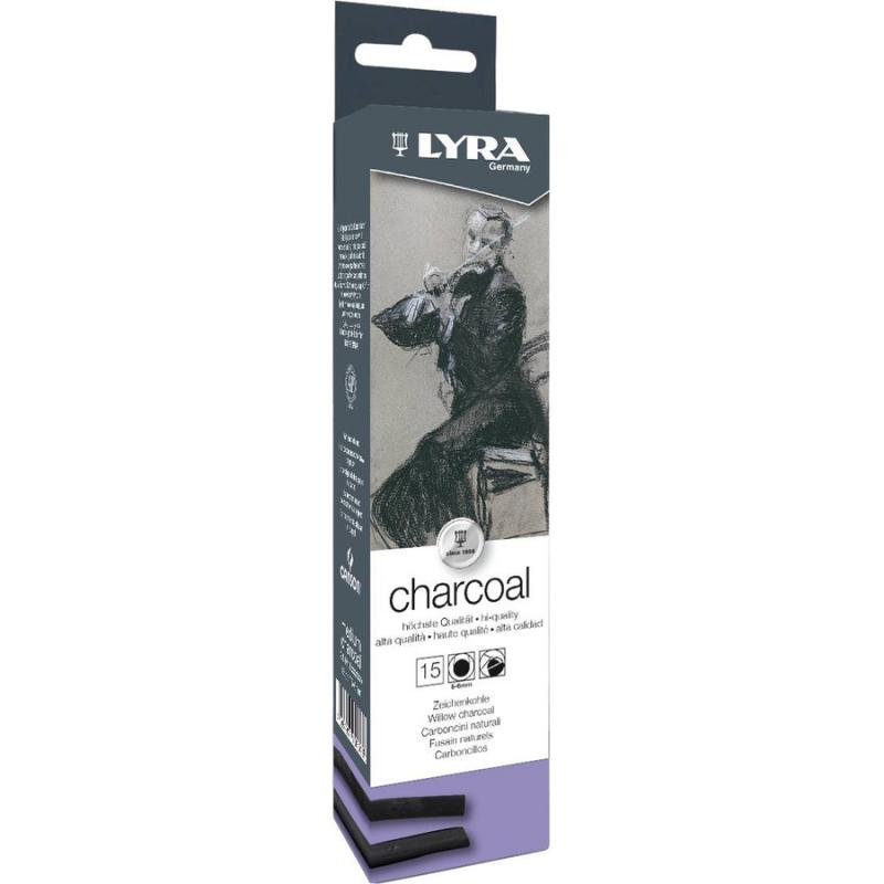Κάρβουνο Charcoal Medium 15 τεμ.