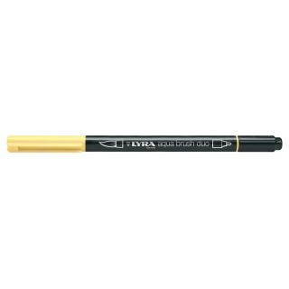 Μαρκαδόρος Πινέλο Lyra Aqua Brush Duo Light Yellow