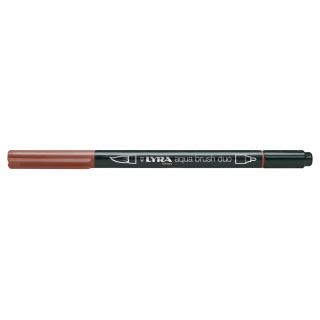 Μαρκαδόρος Πινέλο Lyra Aqua Brush Duo Van Dyck Brown