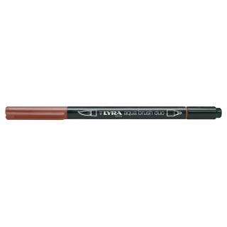 Μαρκαδόρος Πινέλο Lyra Aqua Brush Duo Van Dyck Brown