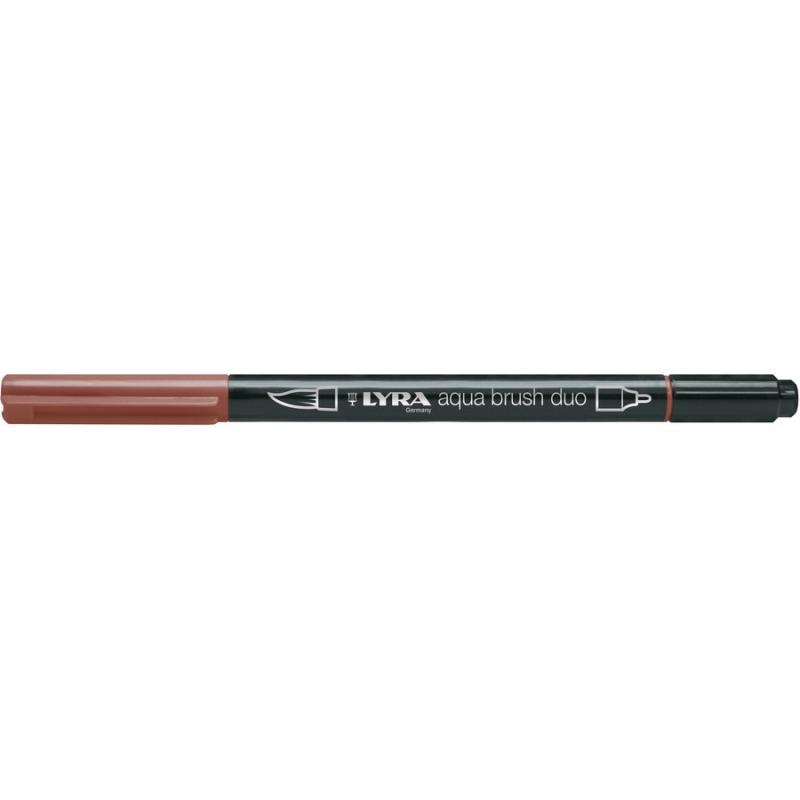 Μαρκαδόρος Πινέλο Lyra Aqua Brush Duo Van Dyck Brown