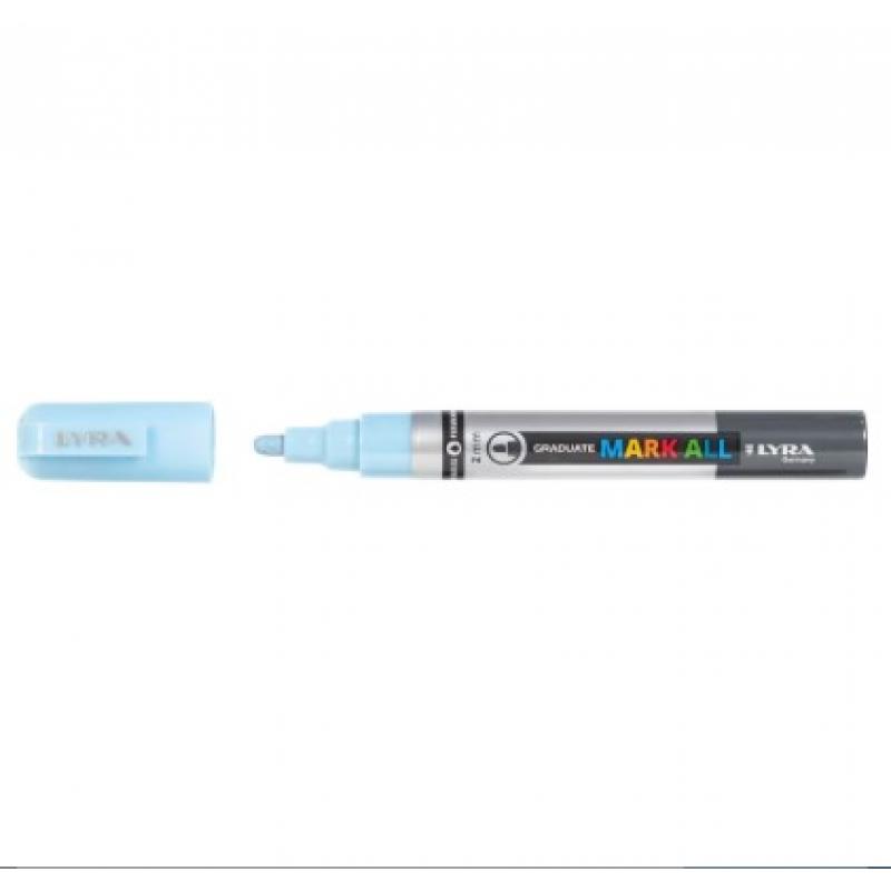 Μαρκαδόρος Lyra Graduate Mark All 2mm Ice Blue