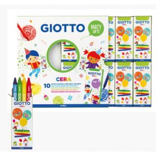 Giotto Kids Party Gift box 10 x 4 Σετ Κηρομπογιές