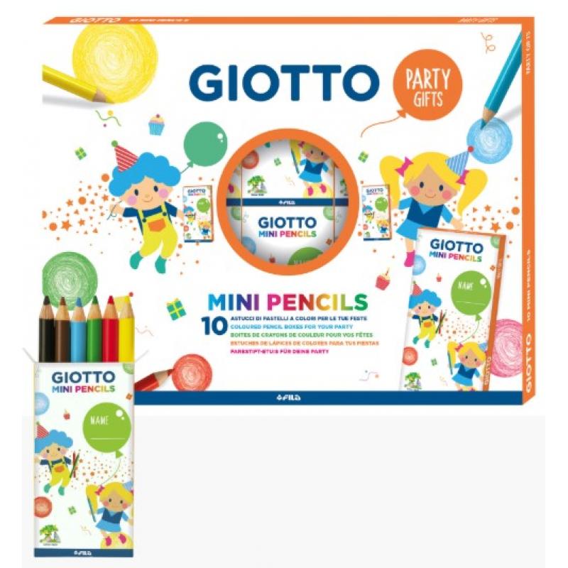 Giotto Kids Party Gift box 10 x 6 Σετ Ξυλομπογιές