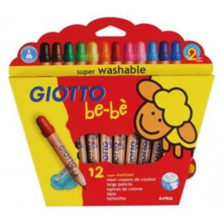 Ξυλομπογιές Giotto Bebe 12 τεμ.