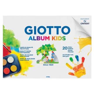 Giotto Album Paint Kids A4 20 Σελίδες 200 Γραμμάρια