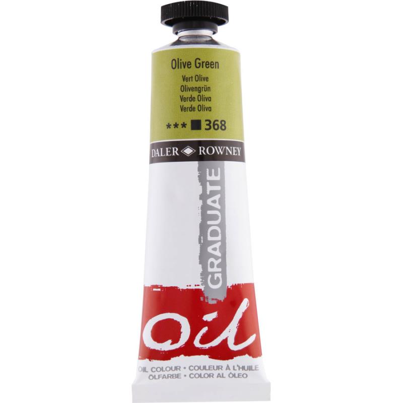 Daler Rowney 368 Olive Green Oil Colour 38ml