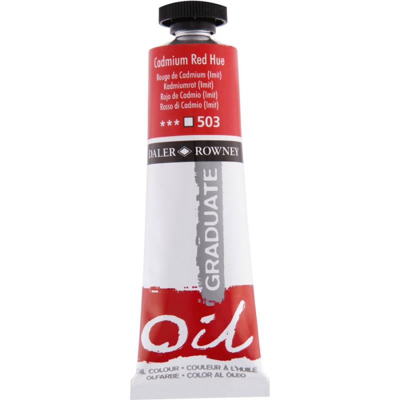 Daler Rowney 503 Cadmium Red Hue Oil Colour 38ml
