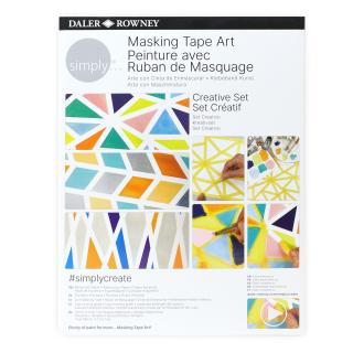 Simply Opaque Watercolor Masking Tape Art Creative Set