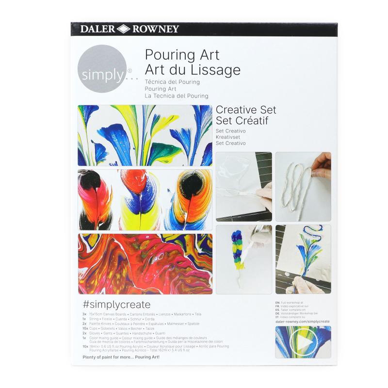 Simply Acrylic Pouring Art Creative Set