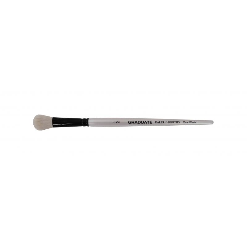 Πινέλο Daler Rowney Graduate White Goat Oval Wash 1/2