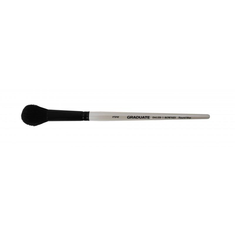 Πινέλο Daler Rowney Graduate Black Goat Round Mop 3/4
