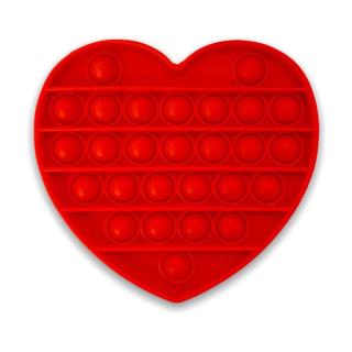 Κόκκινη Καρδιά - Gim Silicone Pop It Bubble Toy
