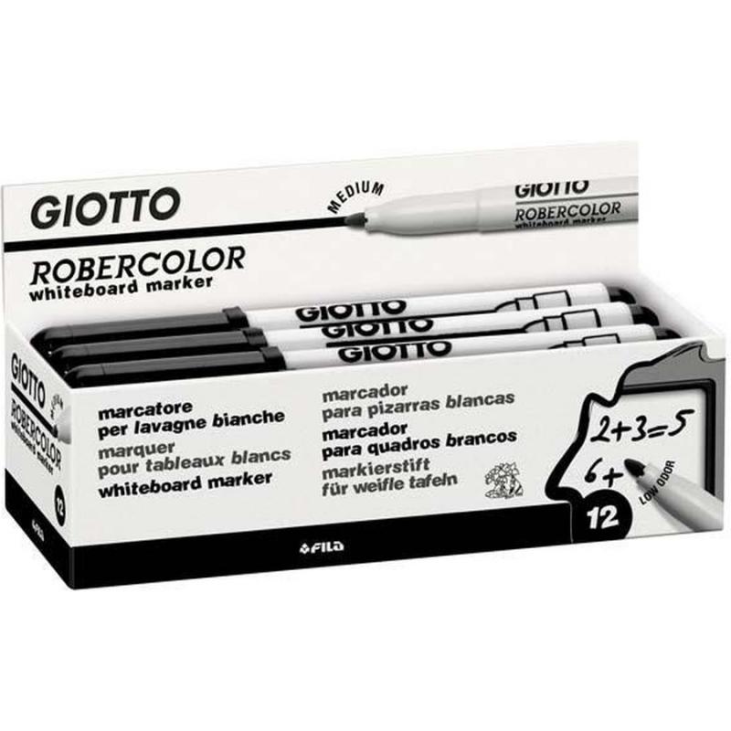 Μαρκαδόρος Ασπροπίνακα Μεσαίος Μαύρο