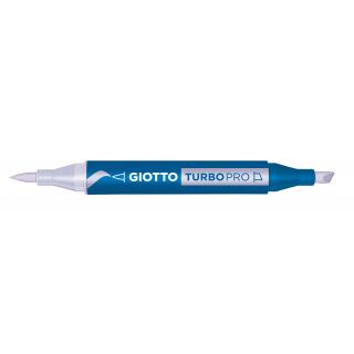 Giotto Turbo Pro Dual Nib Felt Tip Pen - Wisteria