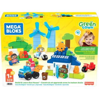 Fisher-Price Mega Blocks: Build & Learn - Οικολογικό Σπίτι