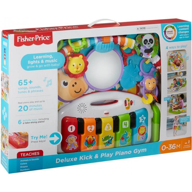 Εκπαιδευτικό Γυμναστήριο - Μουσικό Πιανάκι Fisher-Price