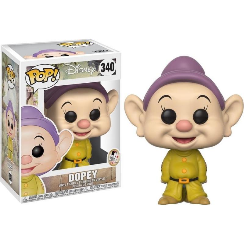 Funko POP! Disney Snow White - 340 Dopey Vinyl Figure 10cm