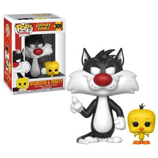 Funko POP! Animation: Looney Tunes - 309 Sylvester and Tweety Vinyl Figures 10cm