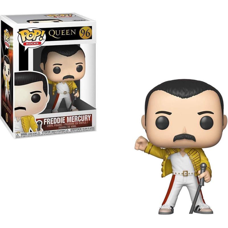 Funko POP! Queen - Freddie Mercury Wembley 1986 Vinyl Figure 10cm