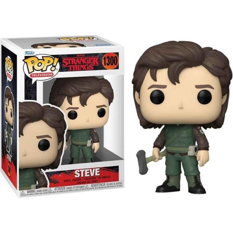 Funko Pop! Television: Stranger Things Season 4 S2 - Steve (Hunter ) #1300 Vinyl Figure
