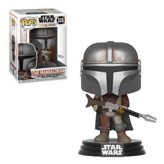 Funko Pop! Star Wars: The Mandalorian - The Mandalorian #326 Bobble-Head Vinyl Figure