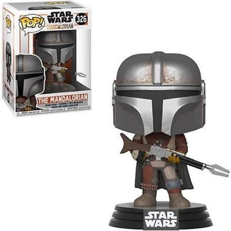 Funko Pop! Star Wars: The Mandalorian - The Mandalorian #326 Bobble-Head Vinyl Figure
