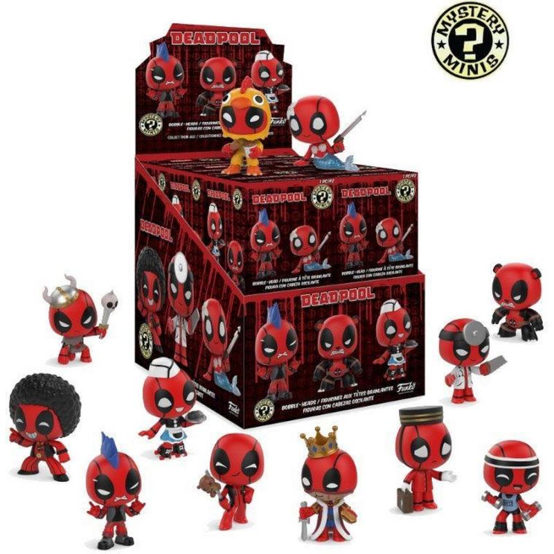 Funko Mystery Minis - Marvel: Deadpool Box (12 figures random packaged)