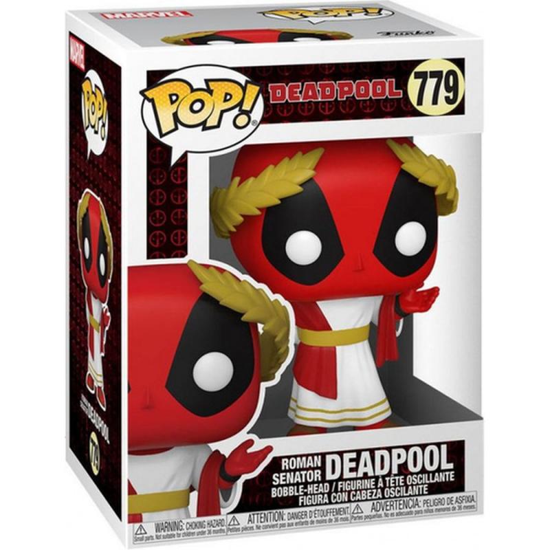 Funko POP! Deadpool 30th - Roman Senator Deadpool Vinyl Figure 10cm