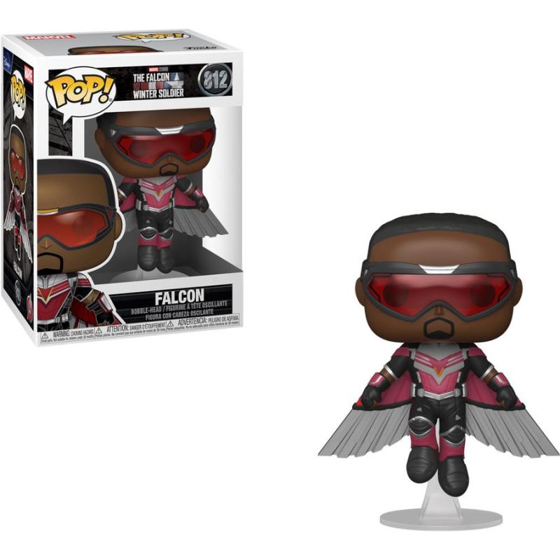 Funko POP! The Falkon and the Winter Soldier - 812 Falcon (Flying Pose) Vinyl Figure 10cm