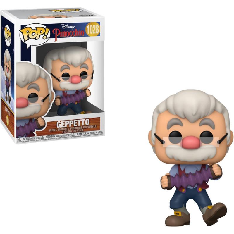 Funko Pop! Disney: Pinocchio - Geppetto (with Accordion) #1028 Vinyl Figure