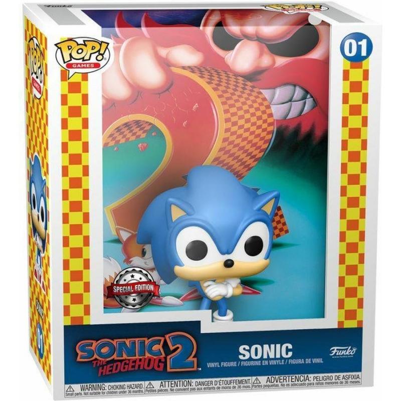 Funko POP! Game Cover: Sonic 2 The Hedgehog - 01 Sonic