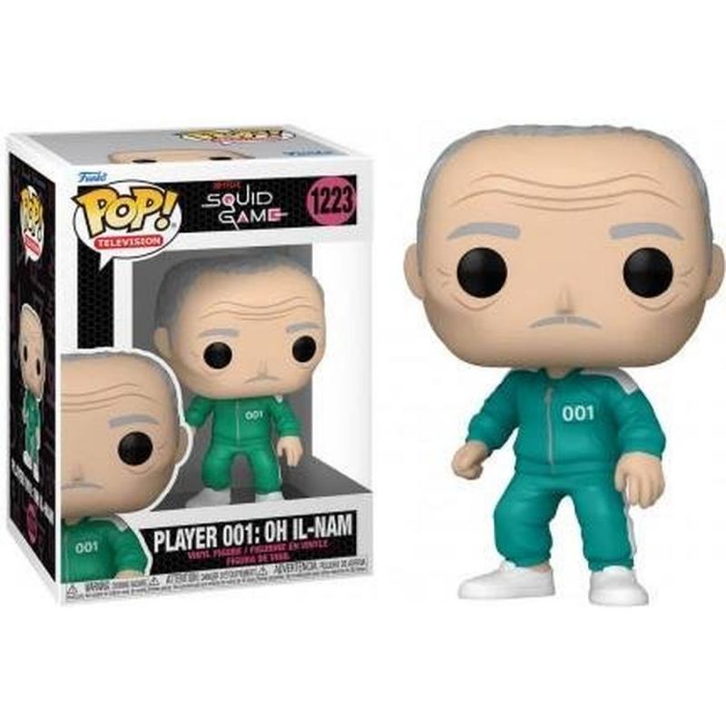 Funko Pop! Television: Squid Game - Player 001: Oh Il-Nam #1223 Vinyl Figure